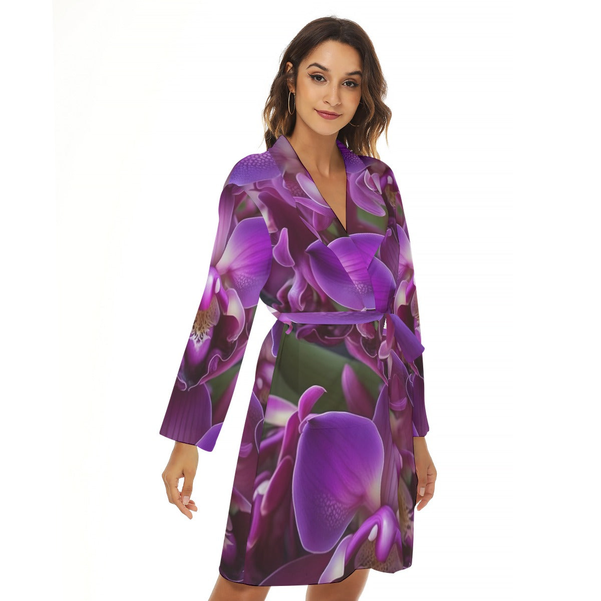 All-Over Print Women's Small Robe