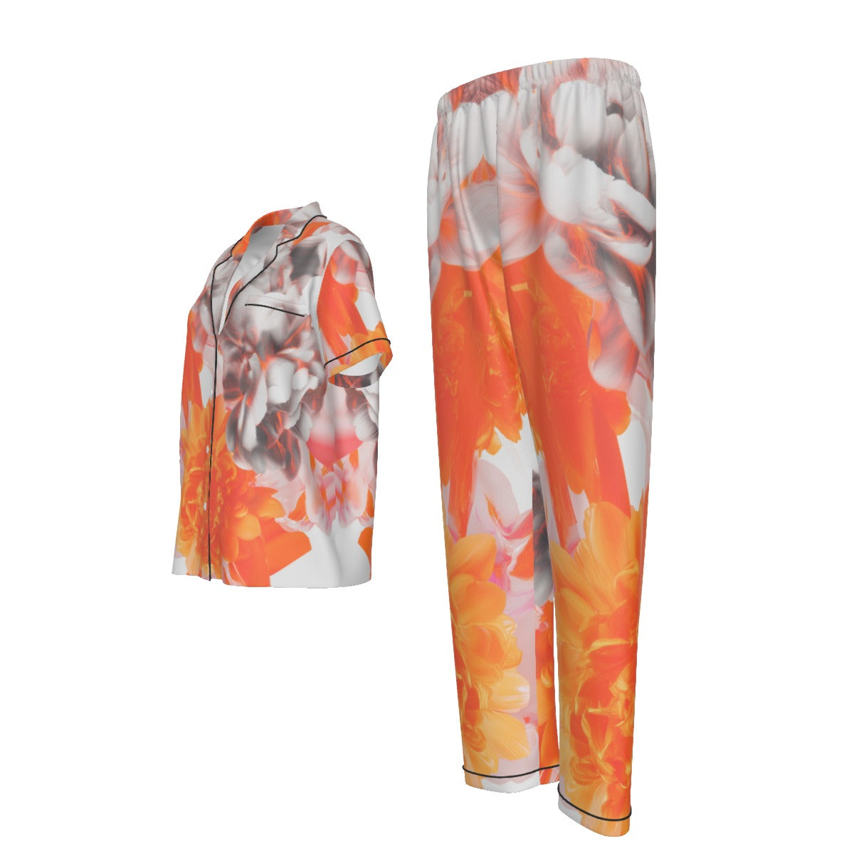 All-over print Women'S Trousers Pajamas Set