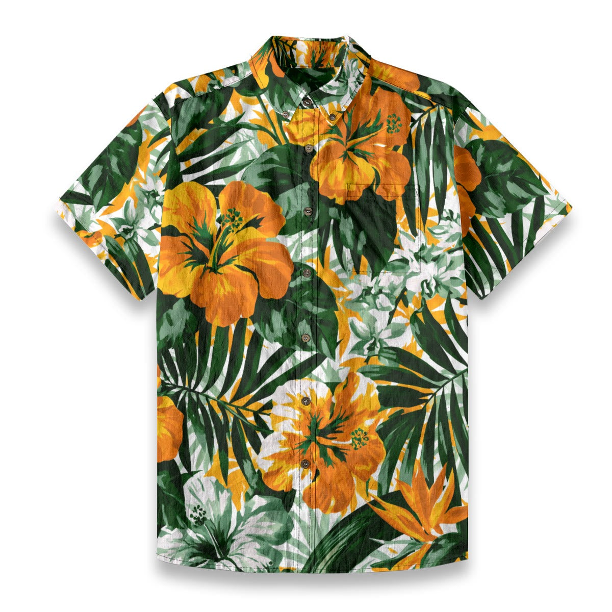 All-Over Print Men's Breathable Cotton Shirt|125GSM