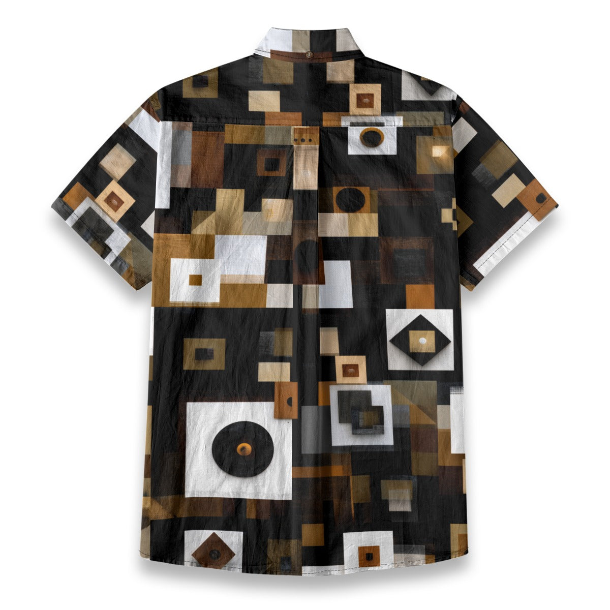 All-Over Print Men's Breathable Cotton Shirt|125GSM