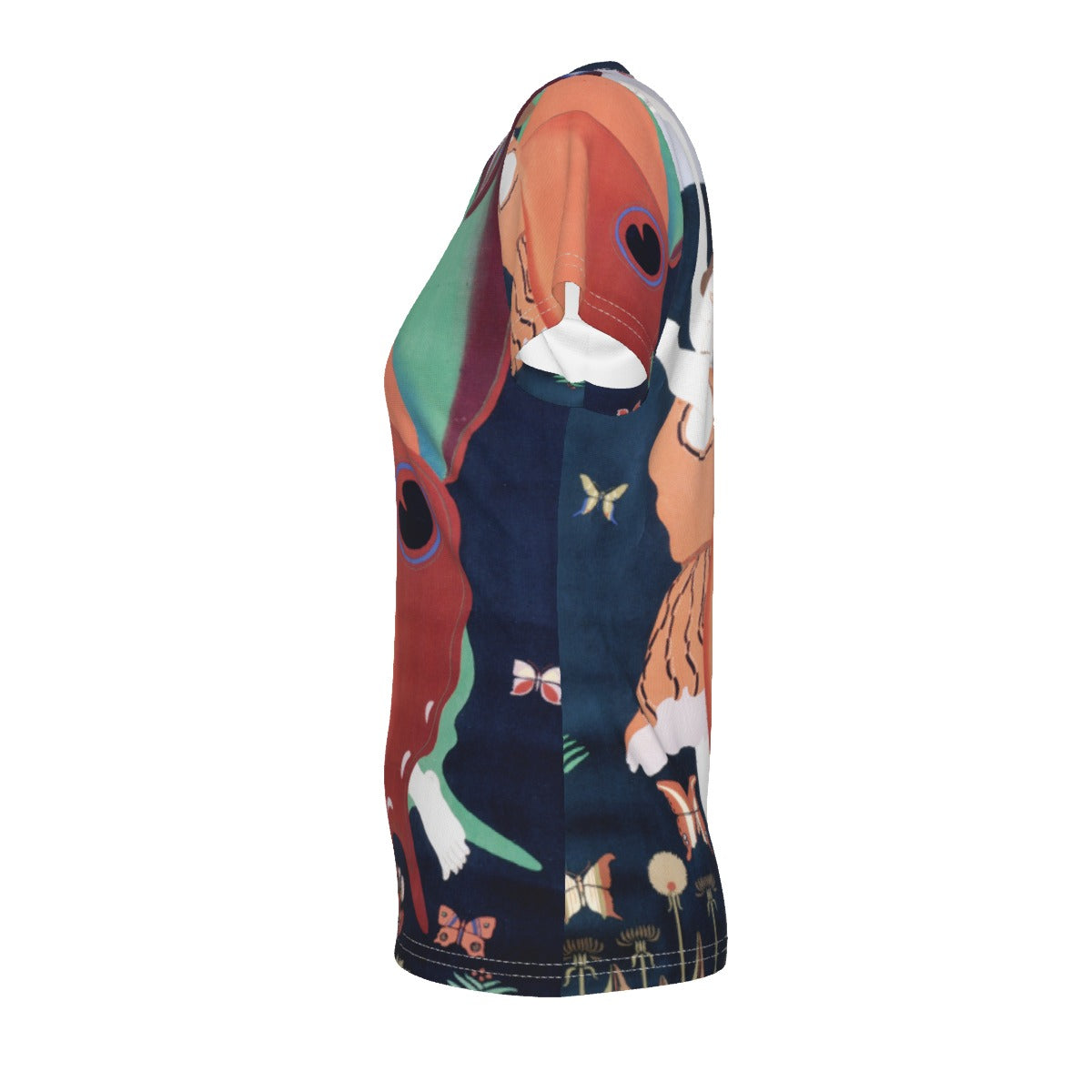 All-Over Print V-neck Women's T-shirt