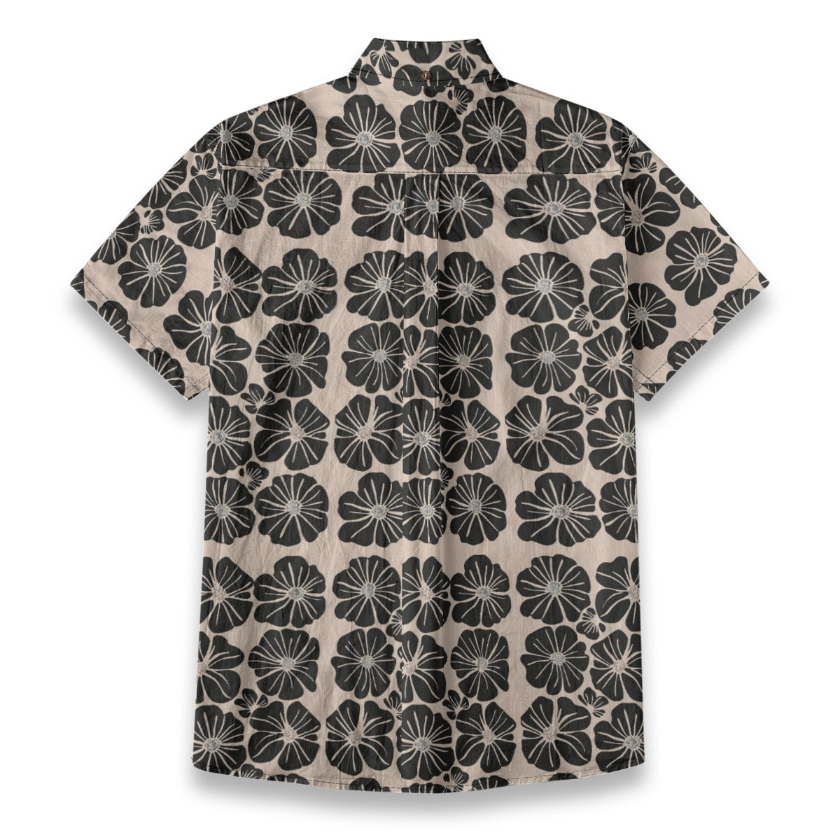 All-Over Print Men's Breathable Cotton Shirt|125GSM
