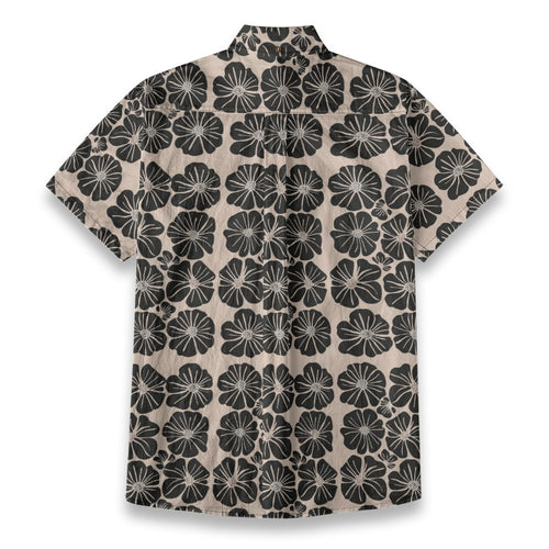 All-Over Print Men's Breathable Cotton Shirt|125GSM
