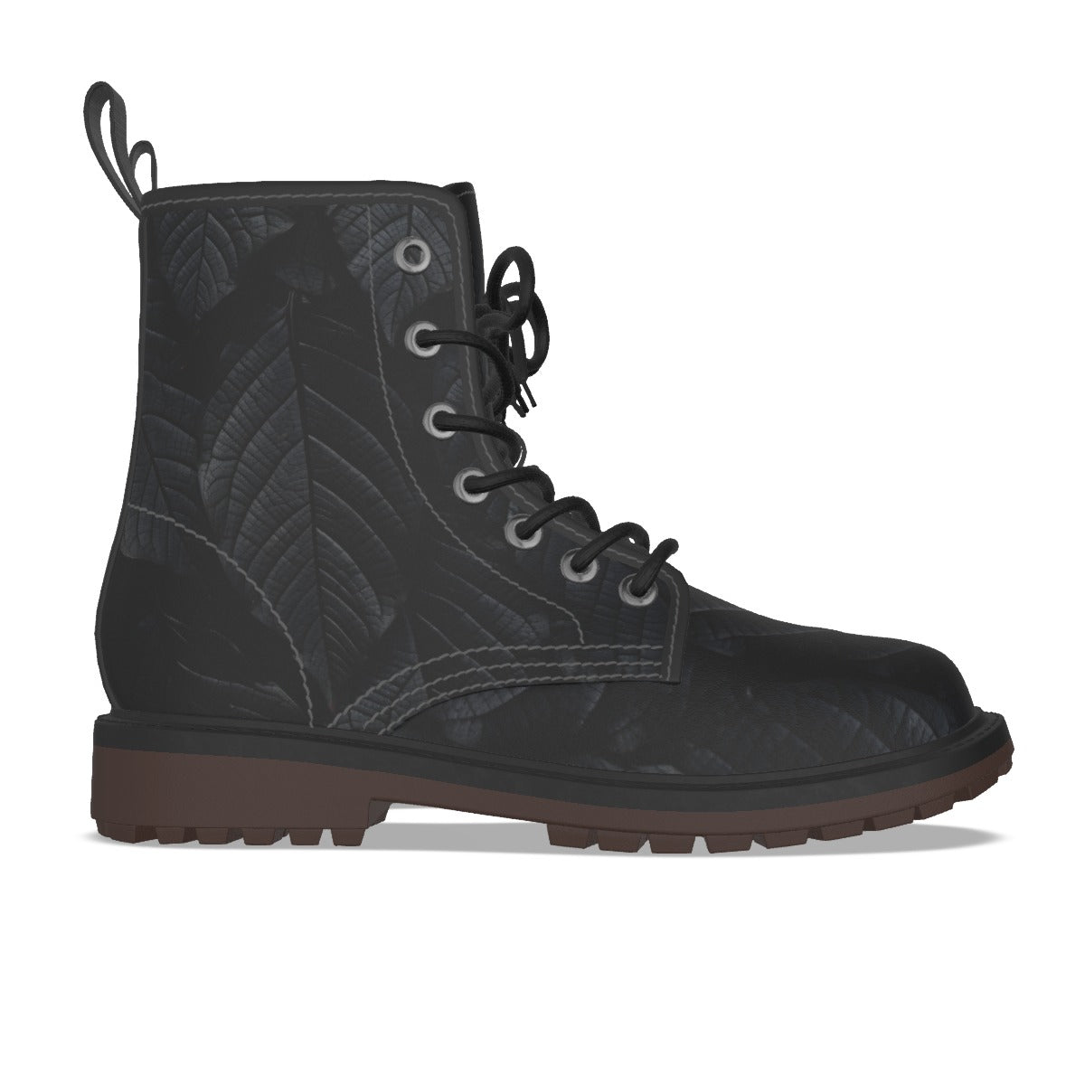 Custom Men's All-Over Print PU Leather Martin Boots