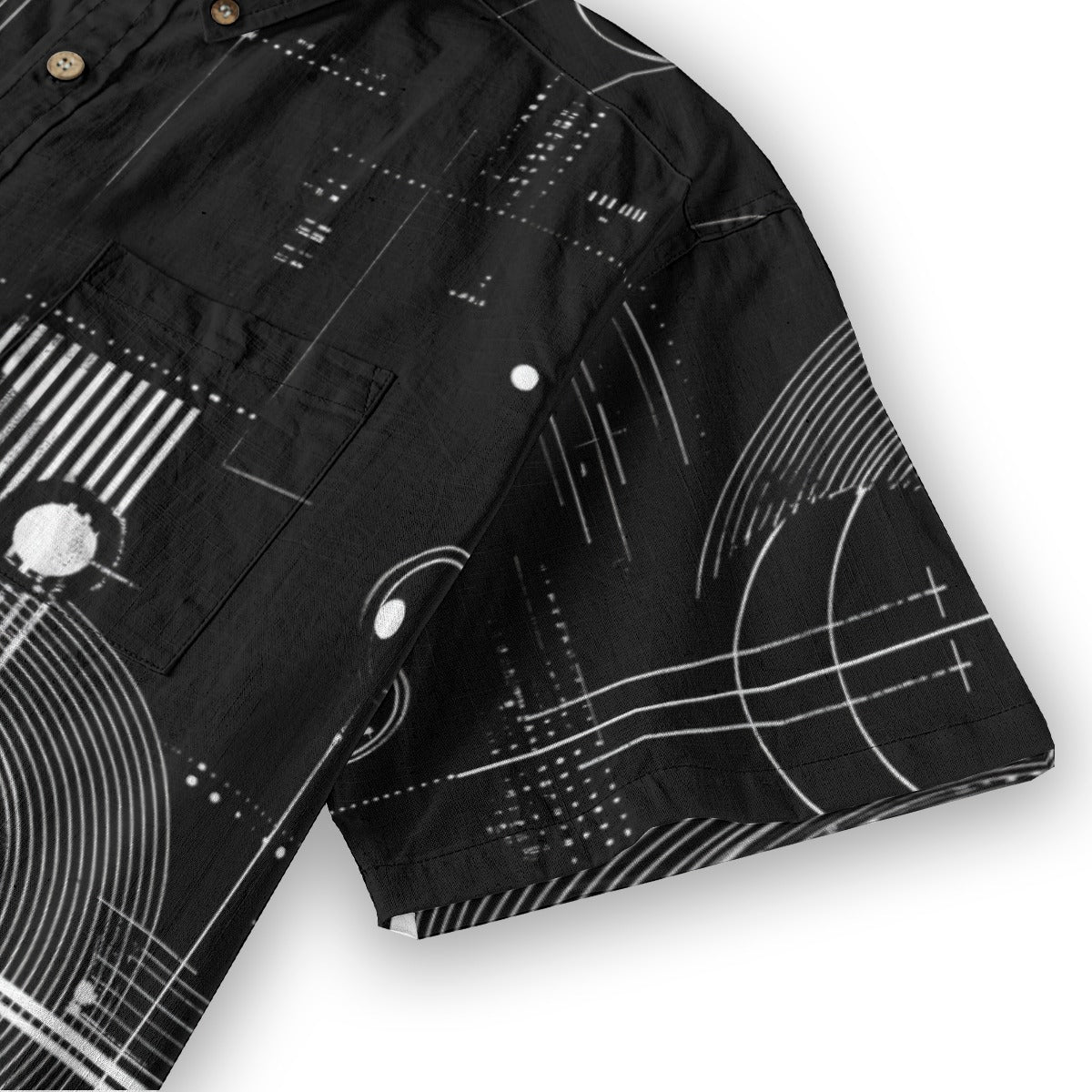 All-Over Print Men's Breathable Cotton Shirt|125GSM