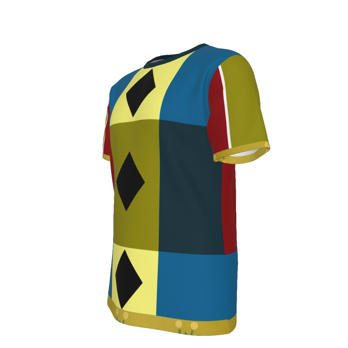 All-Over Print Men's O-Neck T-Shirt | 190GSM Cotton diamonds