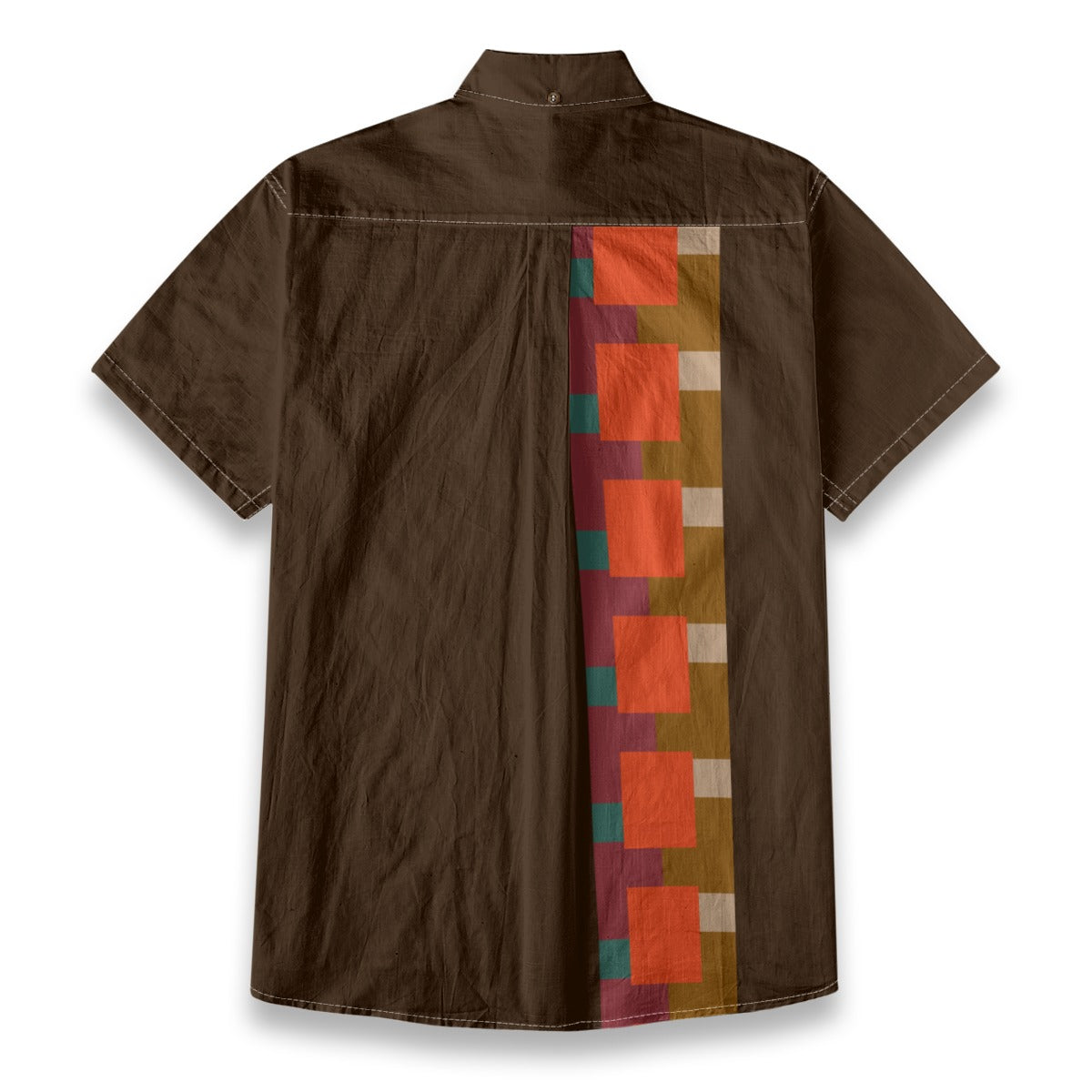 All-Over Print Men's Breathable Cotton Shirt|125GSM