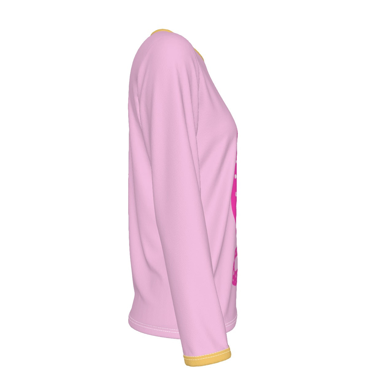 Custom Women's Loose Fit Cotton Long Sleeve T-Shirt