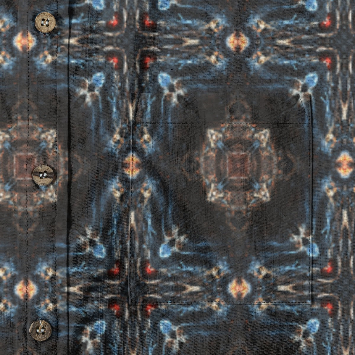 All-Over Print Men's Breathable Cotton Shirt|125GSM
