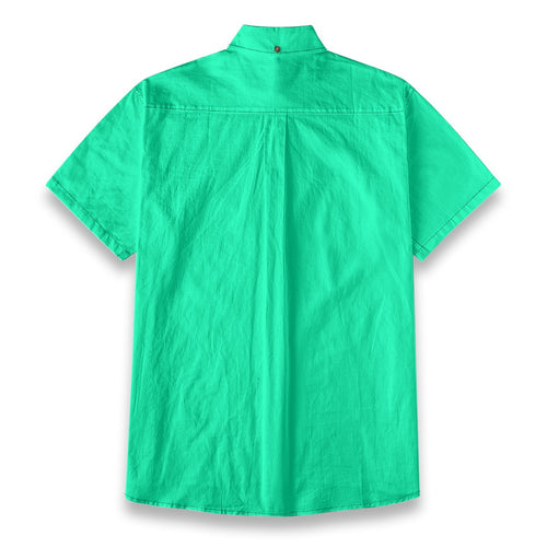 All-Over Print Men's Breathable Cotton Shirt|125GSM