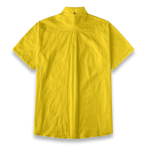 All-Over Print Men's Breathable Cotton Shirt|125GSM
