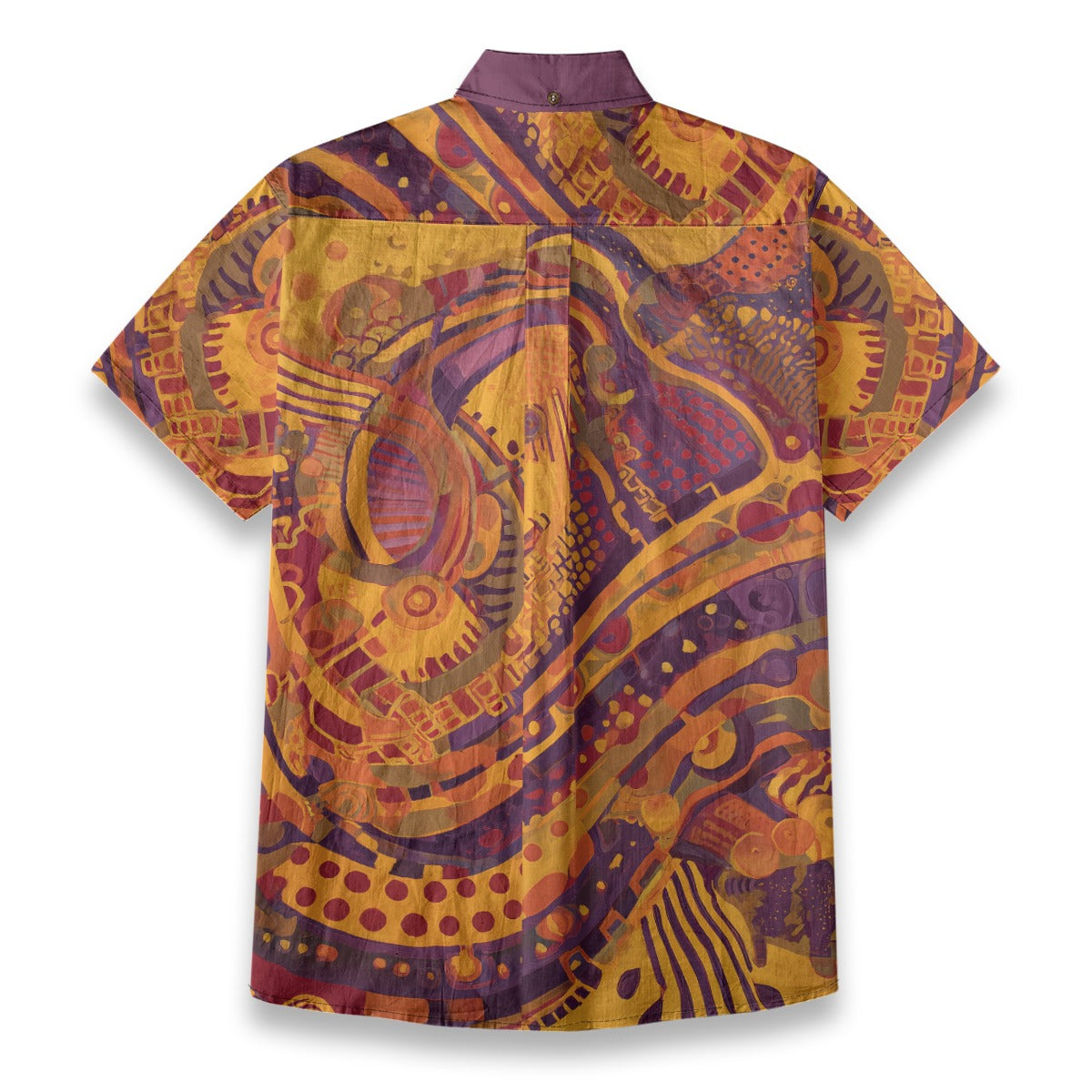 All-Over Print Men's Breathable Cotton Shirt|125GSM