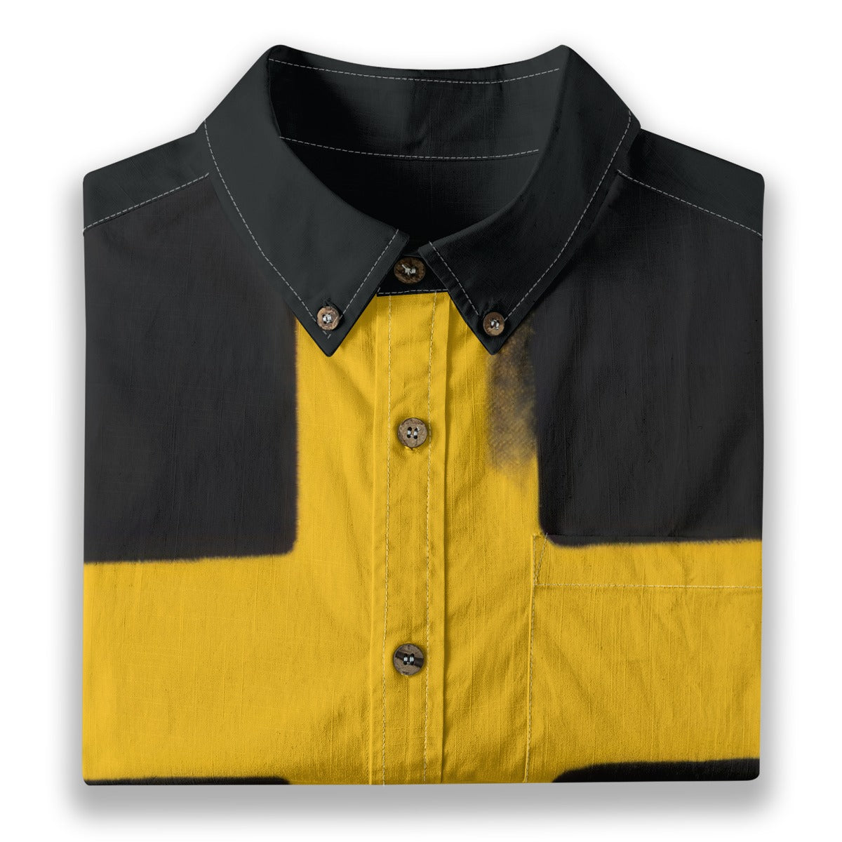 All-Over Print Men's Breathable Cotton Shirt|125GSM