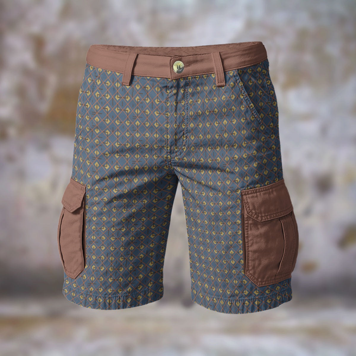 All-Over Print Men's Cargo Shorts