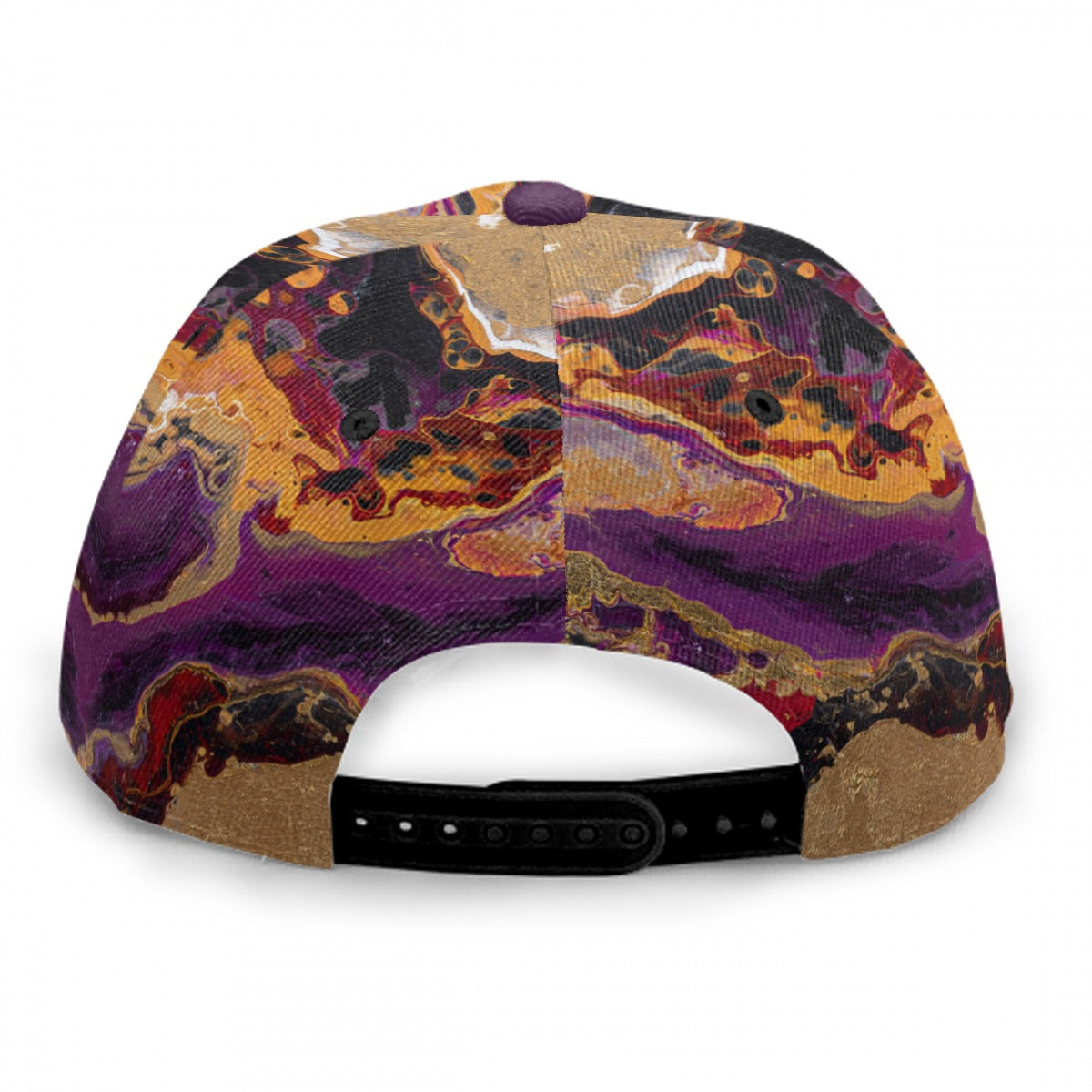 Baseball Cap With Flat Brim