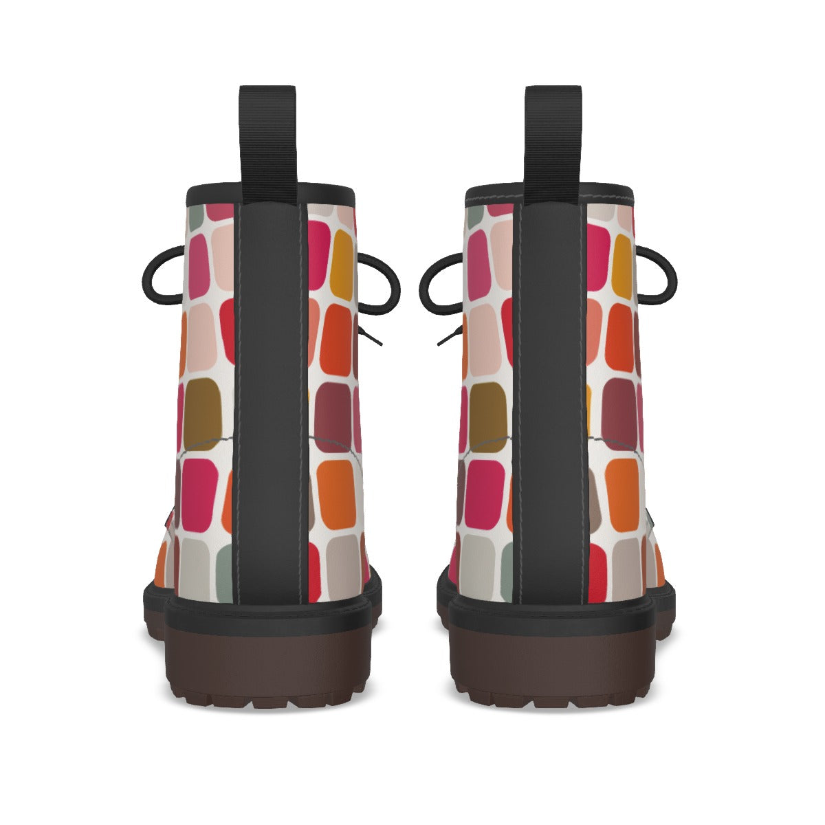 Men's Stylish Waterproof PU Leather Martin Boots