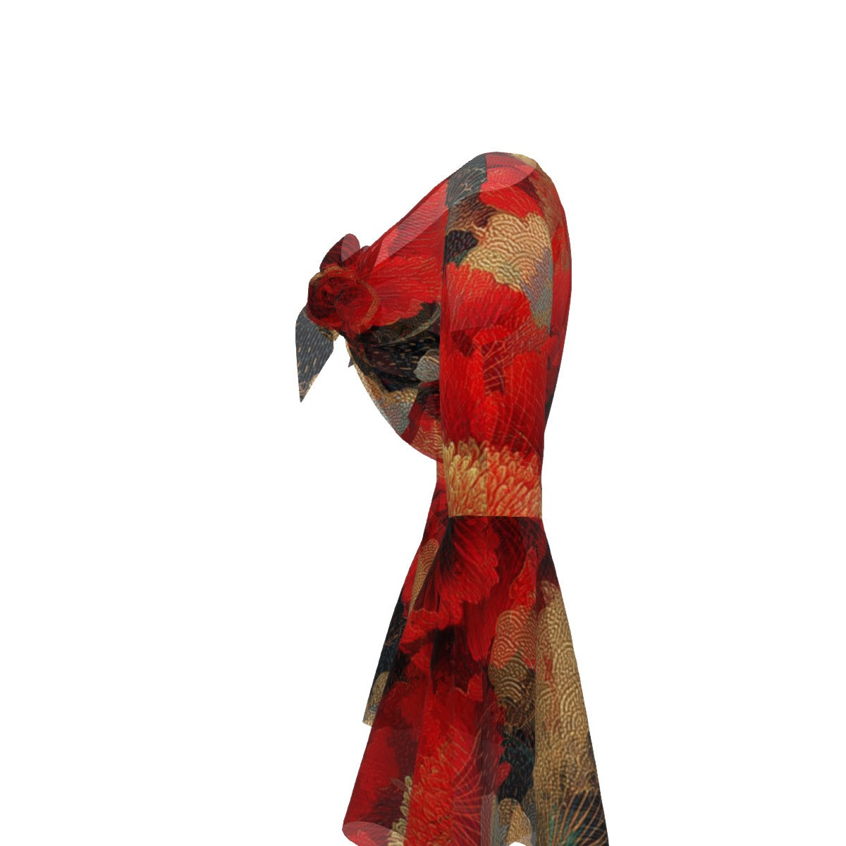 All-Over Print Women's Blouse