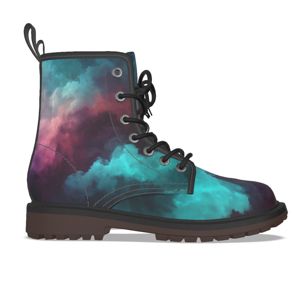 All-Over Print Men's Martin Short Boots
