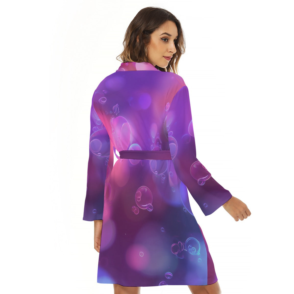 All-Over Print Women's Small Robe