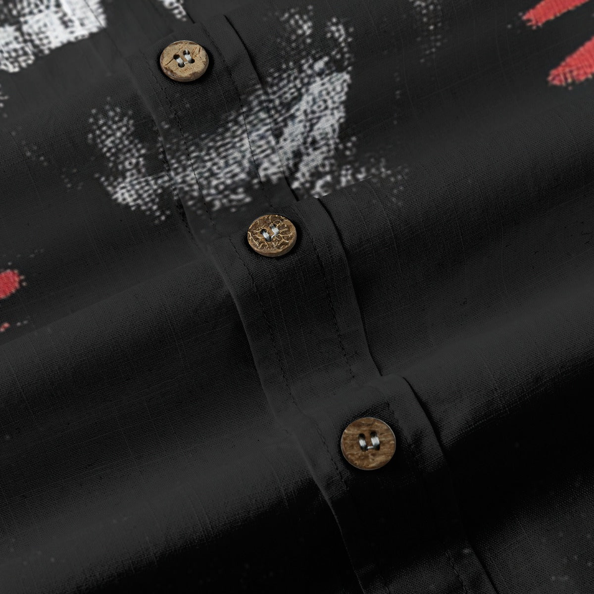 All-Over Print Men's Breathable Cotton Shirt|125GSM
