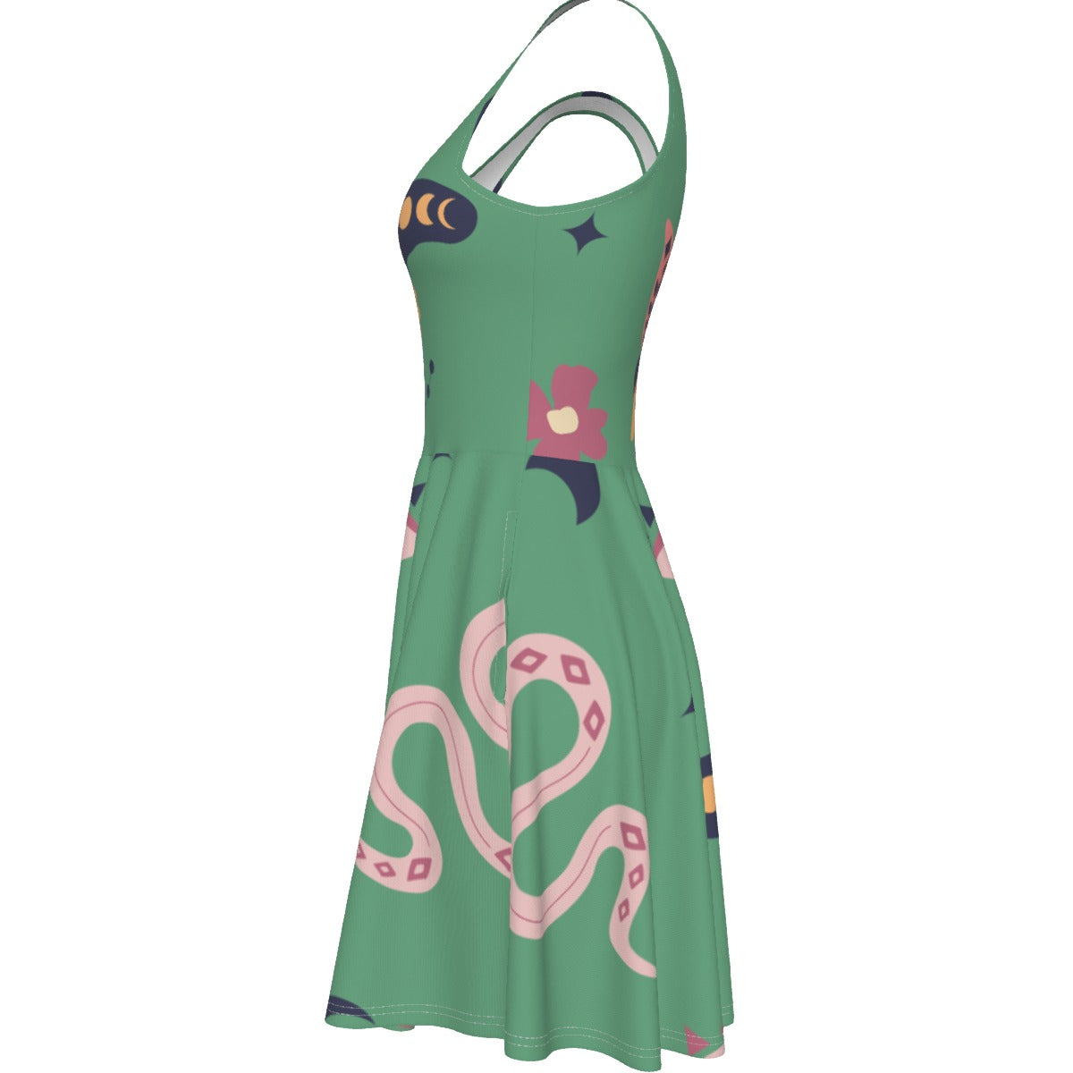 All-Over Print Women's Tank Vest Dress