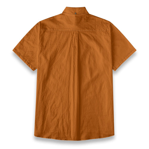 All-Over Print Men's Breathable Cotton Shirt|125GSM
