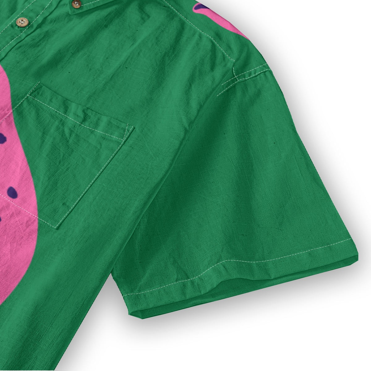 All-Over Print Men's Breathable Cotton Shirt|125GSM