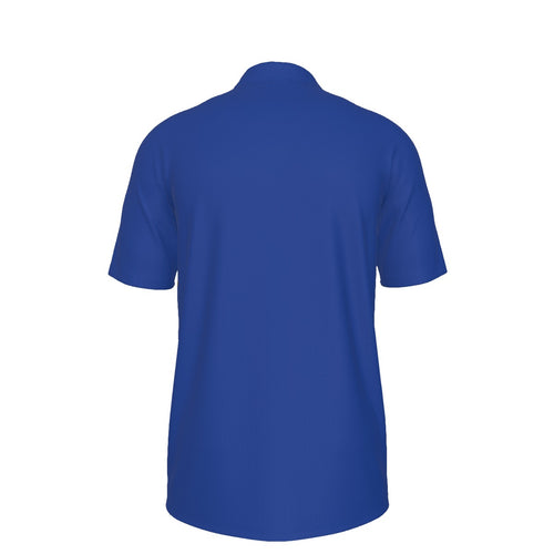 All-Over Print Men's Polo Collar Jersey