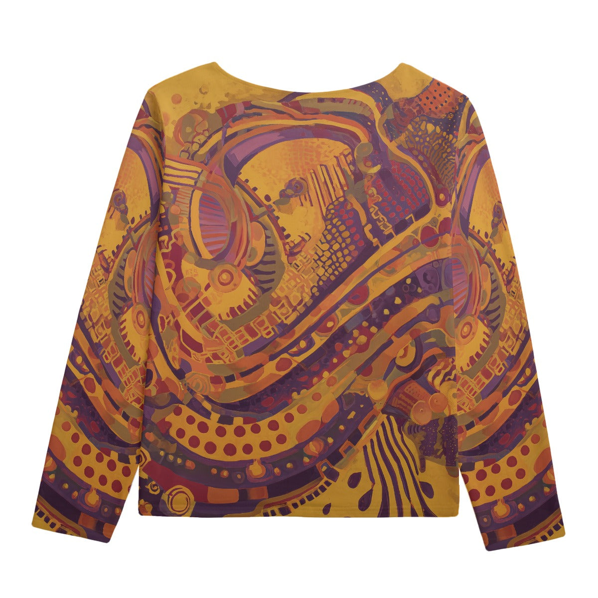 Unisex Loose Fit Boat Neck Heavy Cotton Sweatshirt