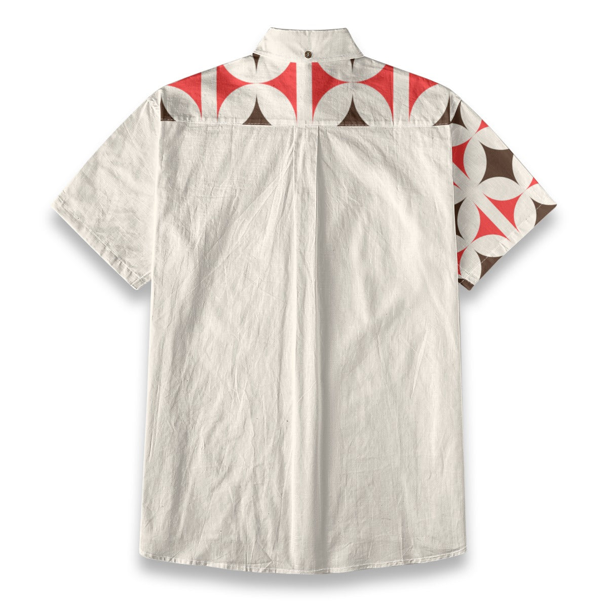 All-Over Print Men's Breathable Cotton Shirt|125GSM