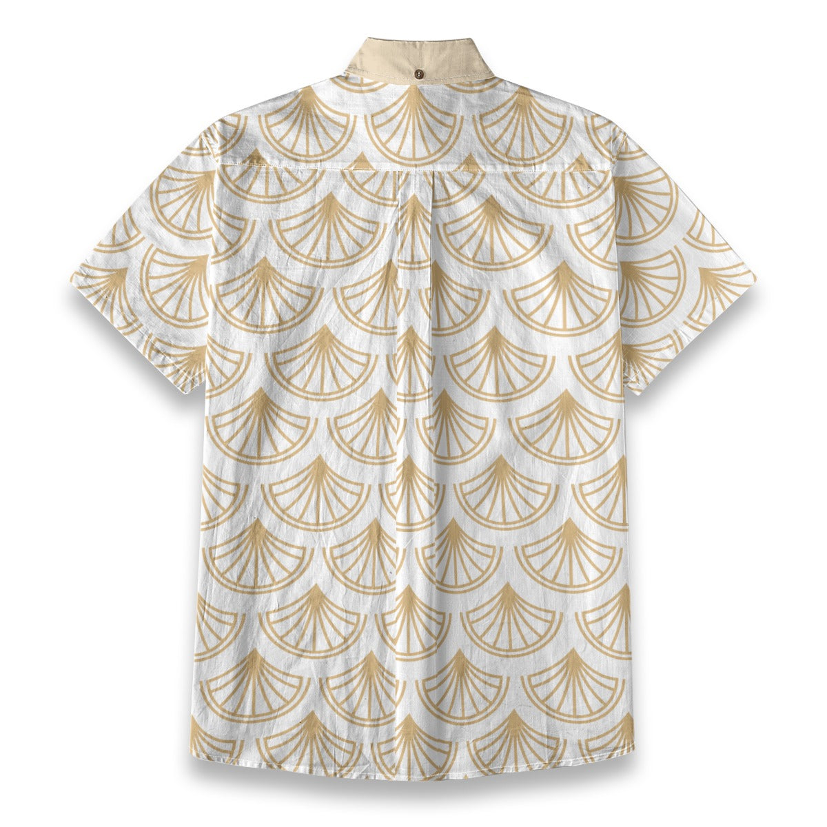 All-Over Print Men's Breathable Cotton Shirt|125GSM