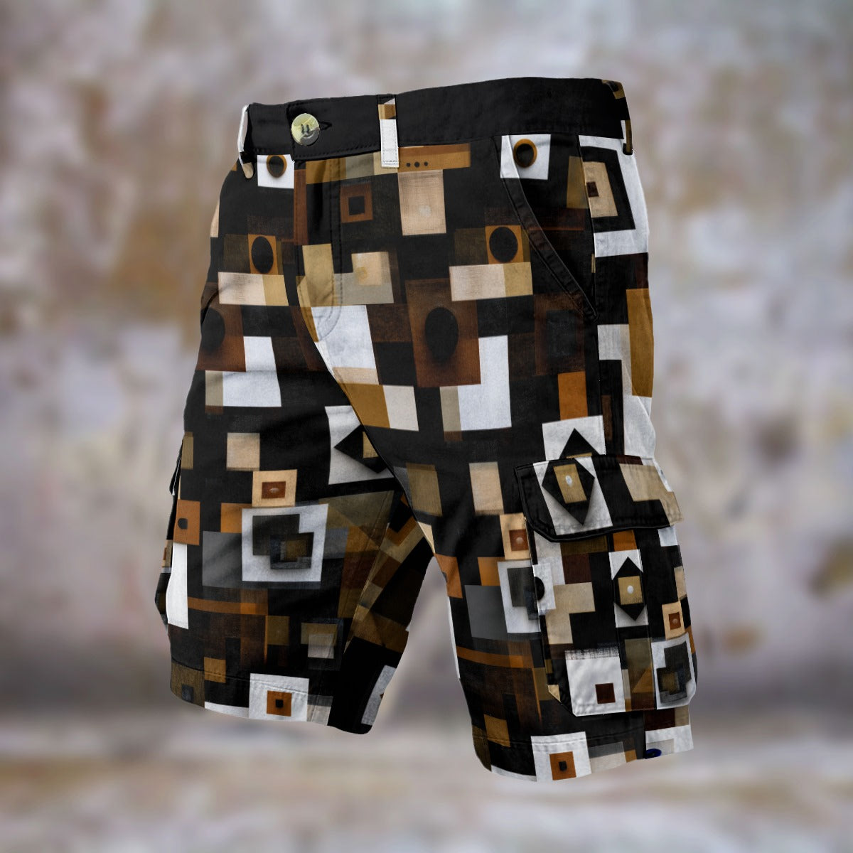 All-Over Print Men's Cargo Shorts