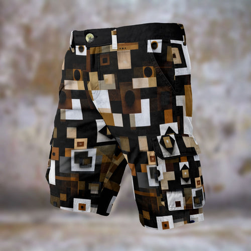 All-Over Print Men's Cargo Shorts