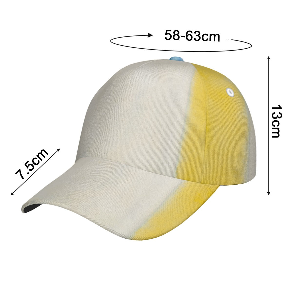 All-Over Print Peaked Cap