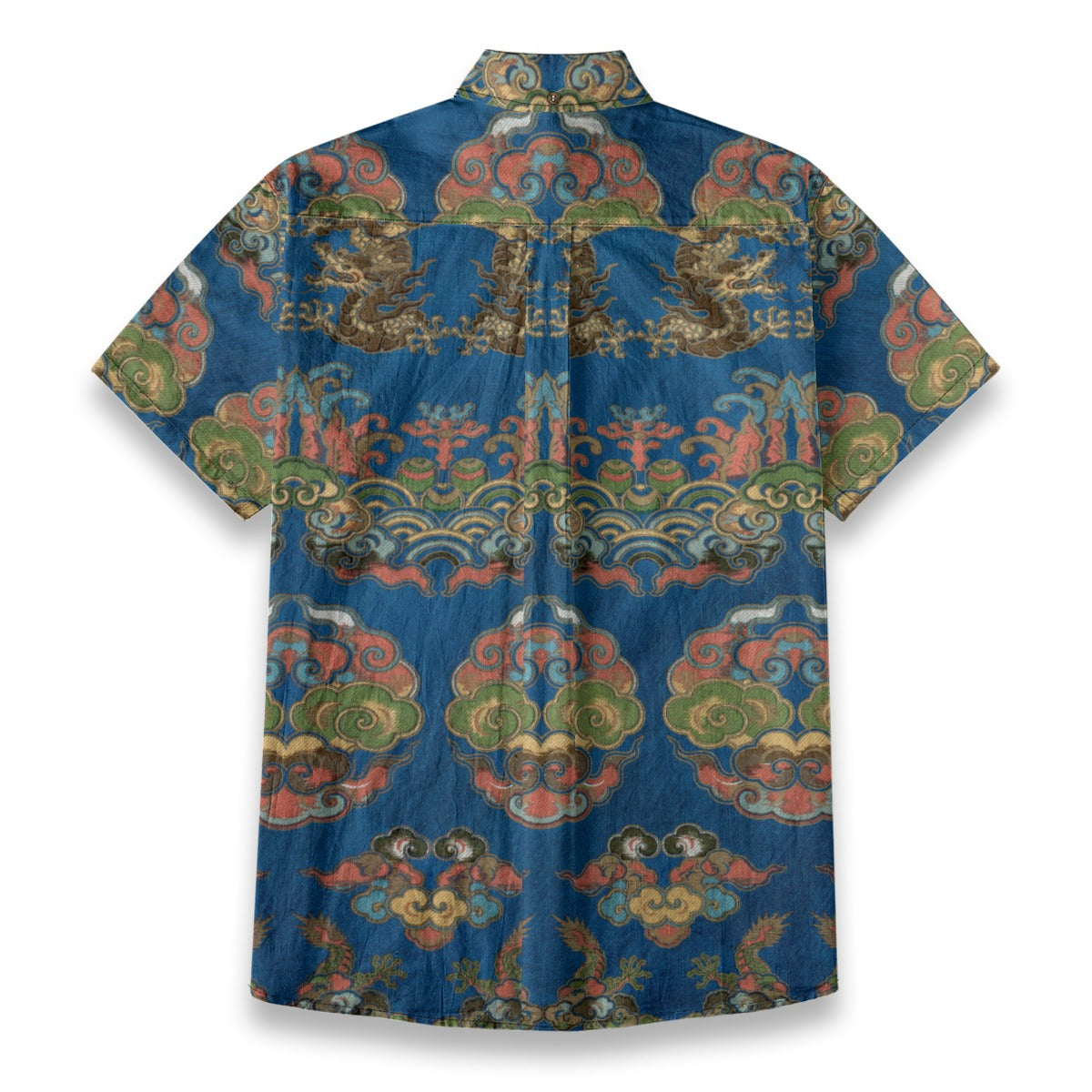 All-Over Print Men's Breathable Cotton Shirt|125GSM