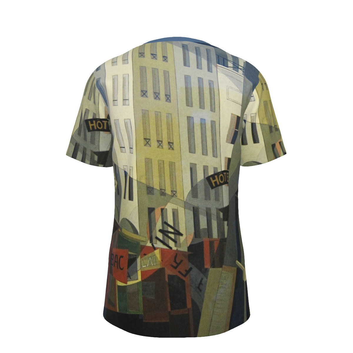 Men's Custom 190GSM 100% Cotton All-Over Print T-Shirt Tee