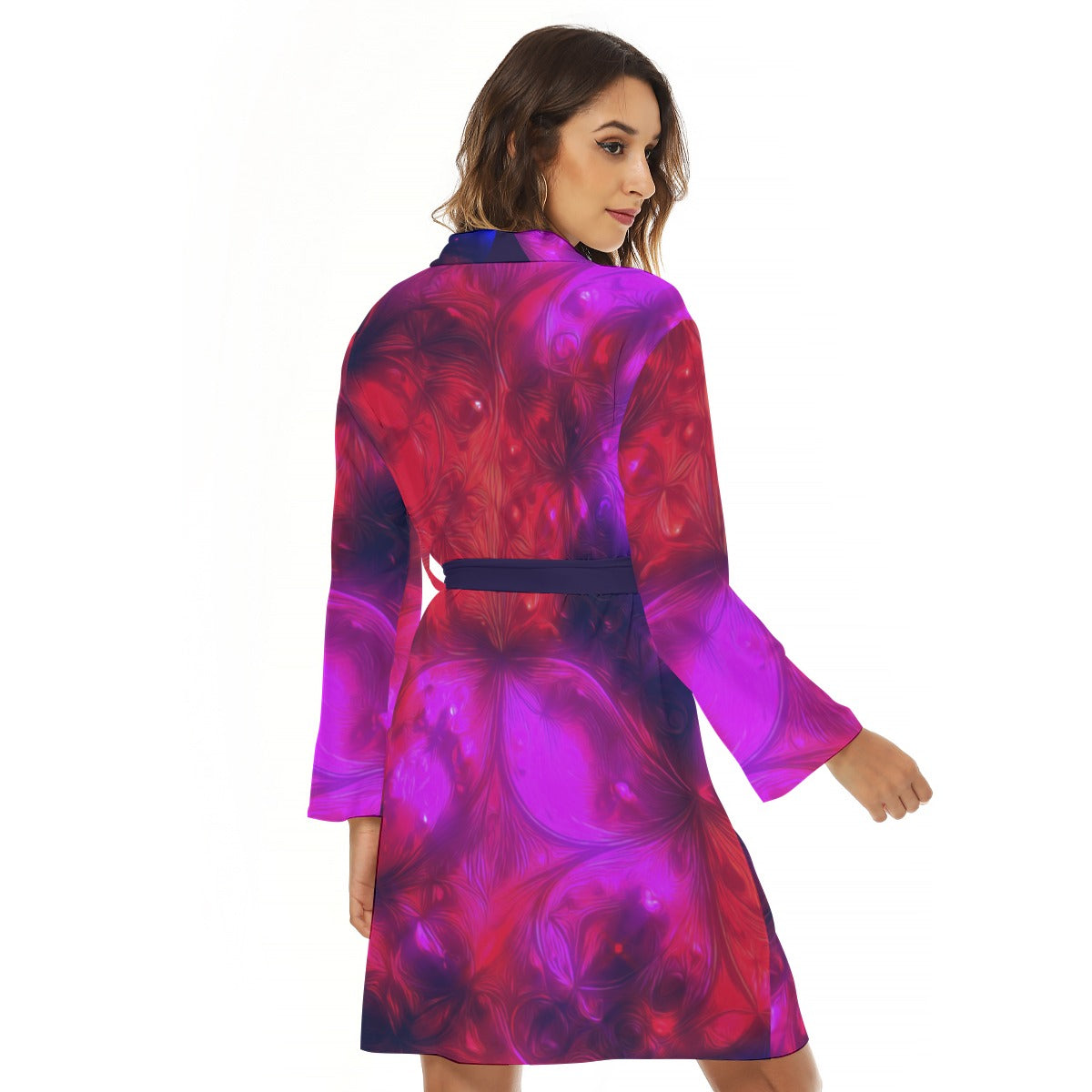 All-Over Print Women's Small Robe