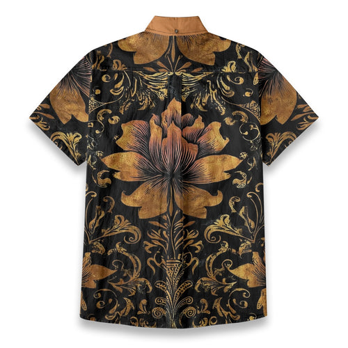All-Over Print Men's Breathable Cotton Shirt|125GSM