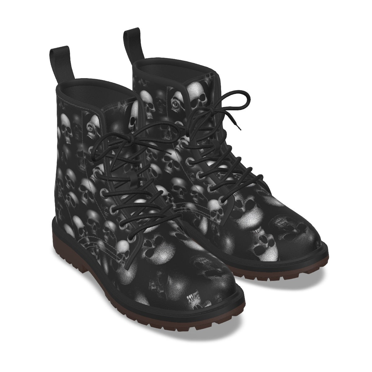 All-Over Print Men's Martin Short Boots