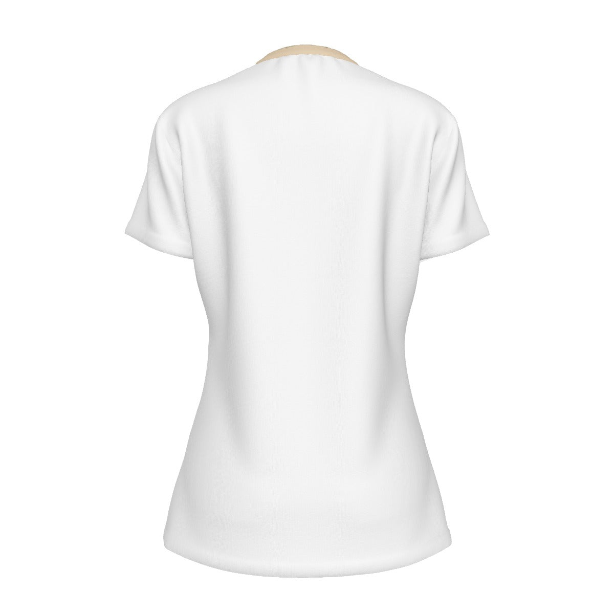 All-Over Print Women's Round Neck T-Shirt | 190GSM Cotton