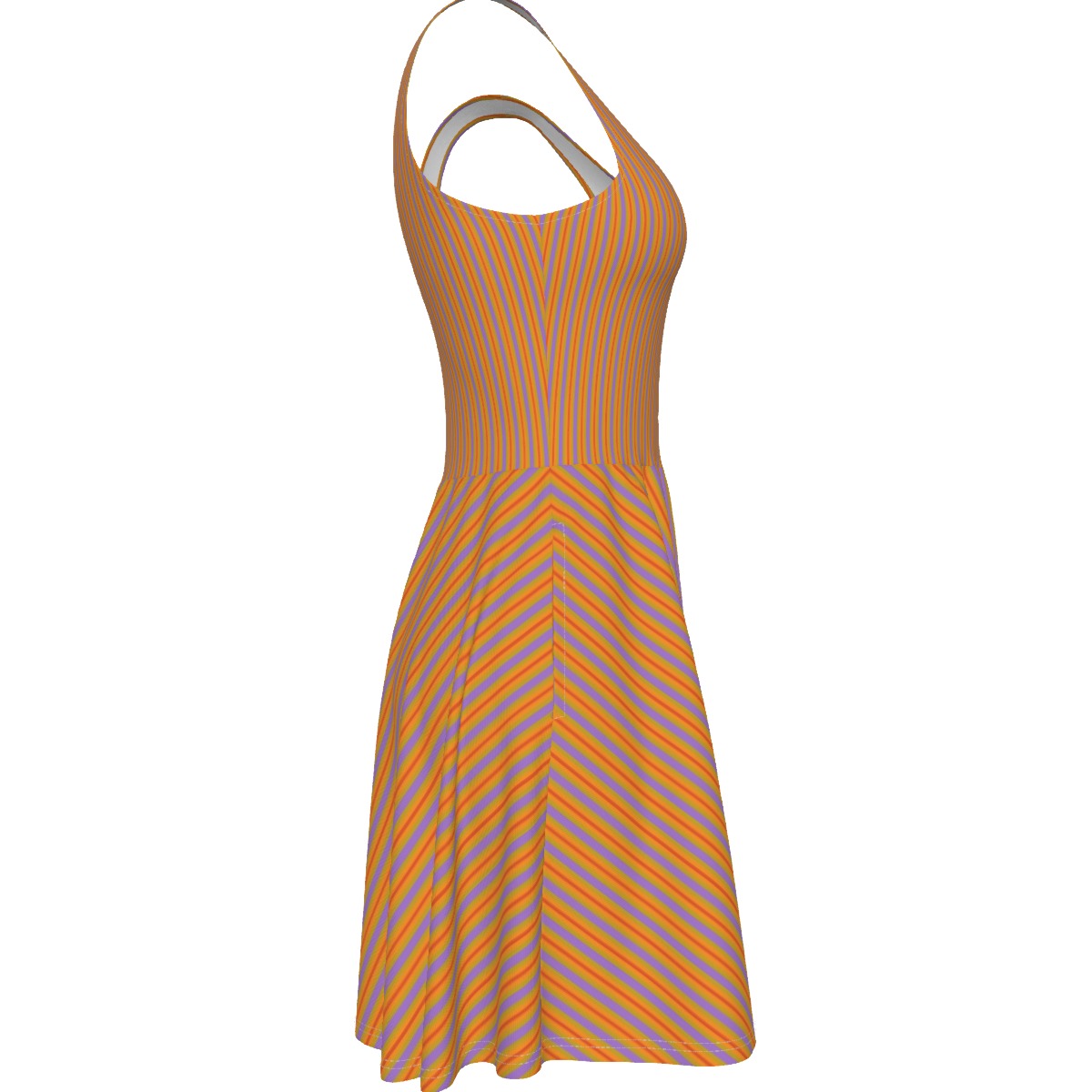 All-Over Print Women's Tank Vest Dress