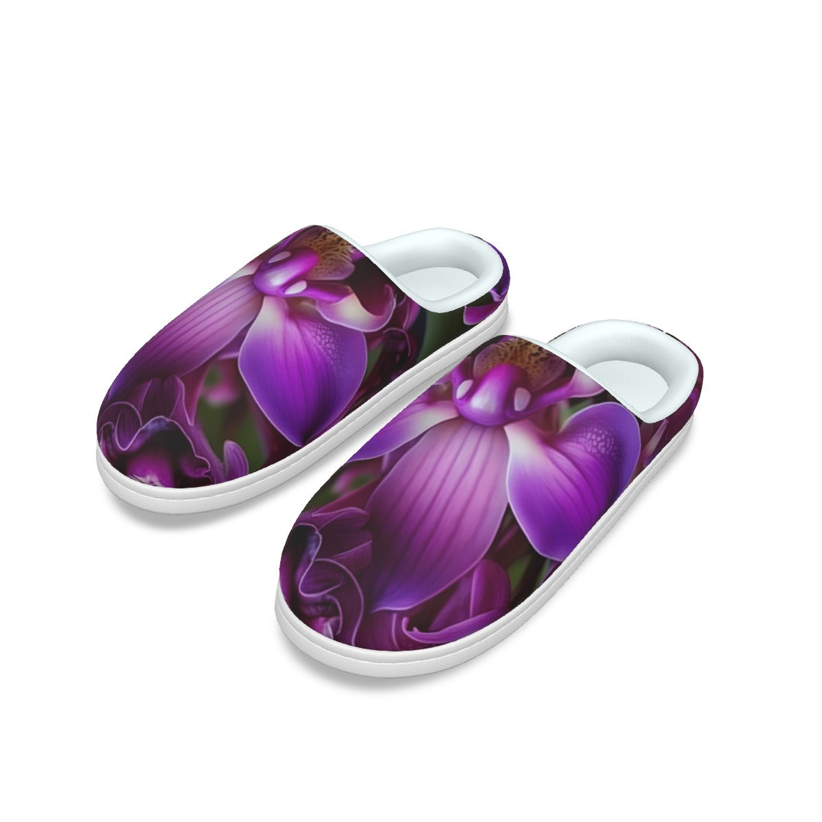 All-Over Print Women's Plush Slippers