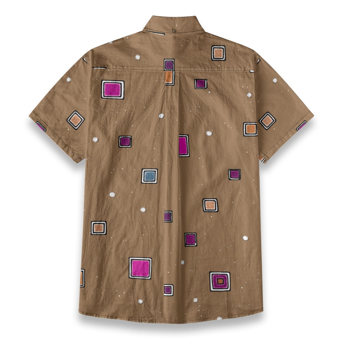 All-Over Print Men's Breathable Cotton Shirt|125GSM