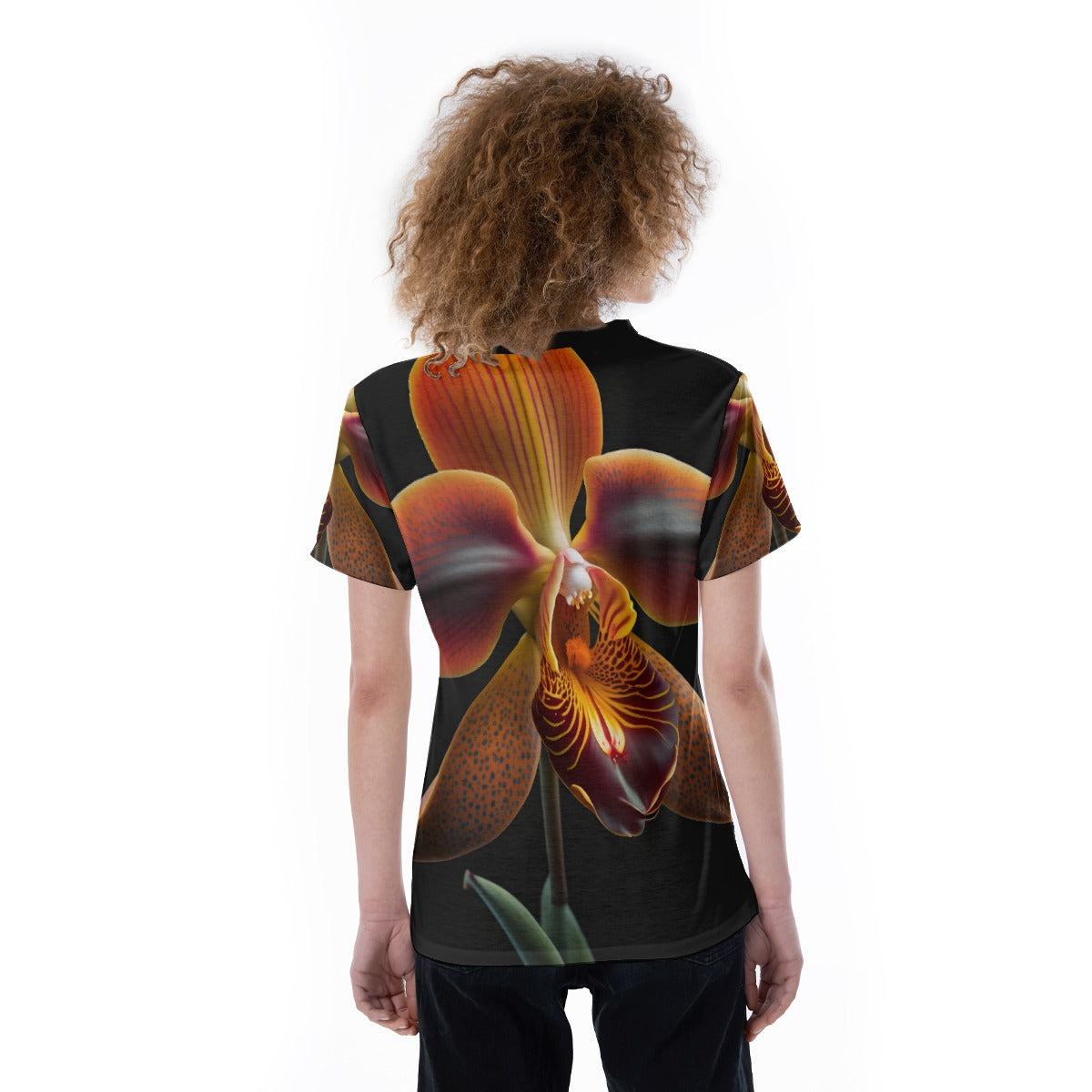All-Over Print V-neck Women's T-shirt