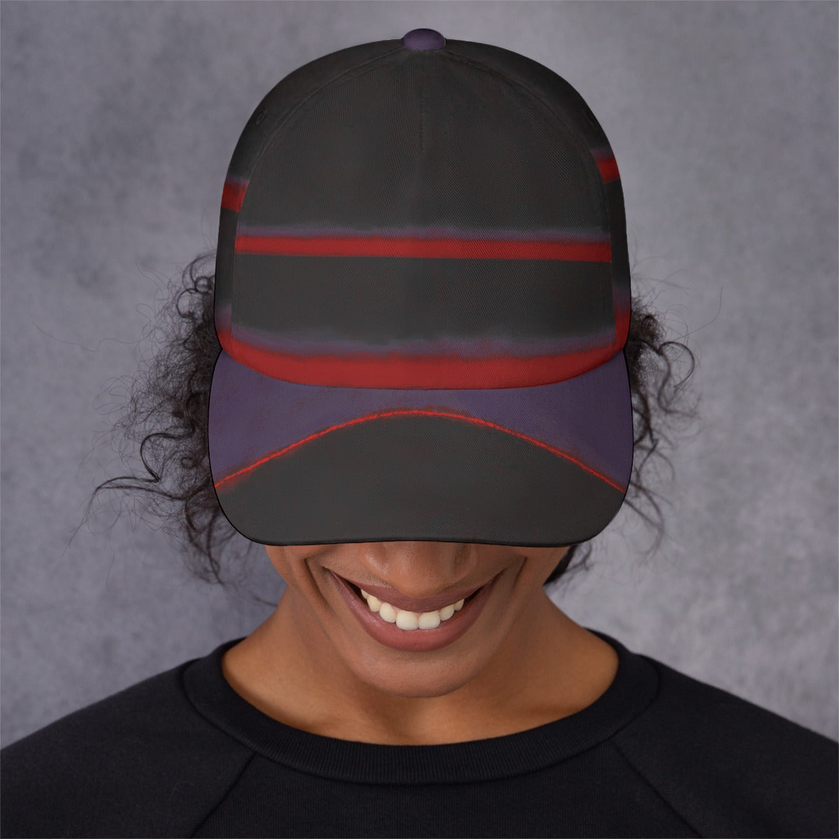 All-Over Print Peaked Cap