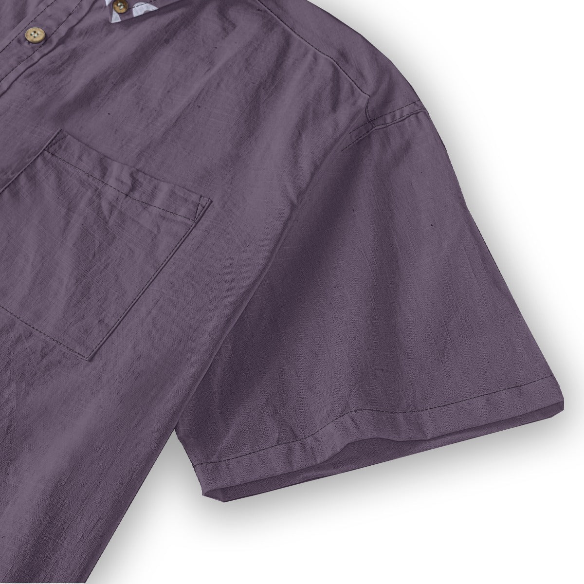 All-Over Print Men's Breathable Cotton Shirt|125GSM