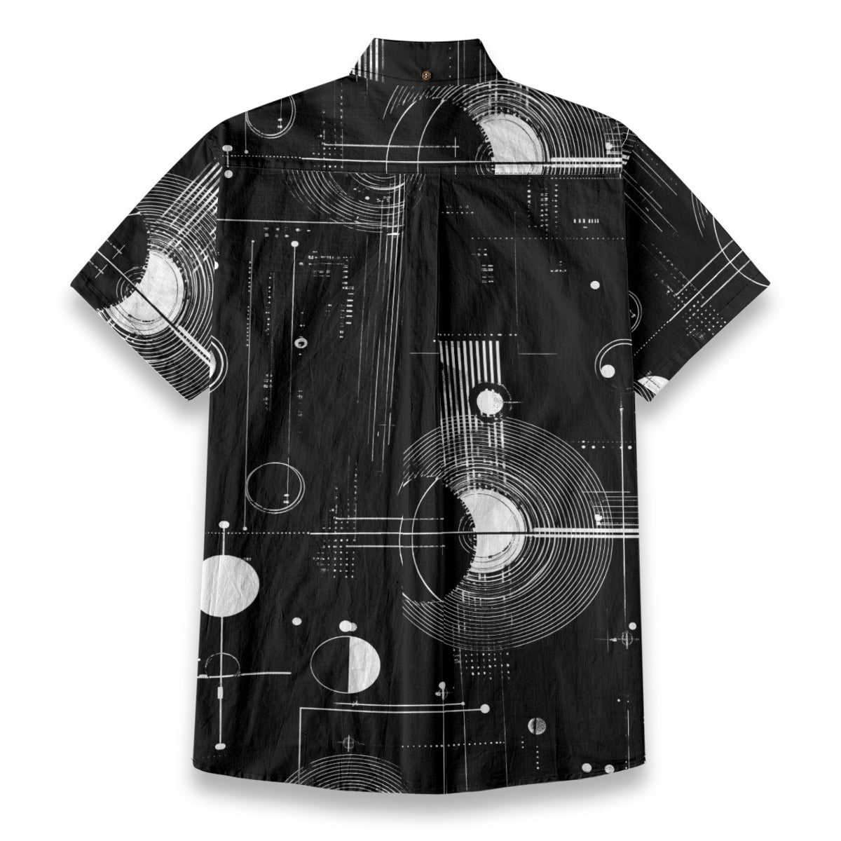 All-Over Print Men's Breathable Cotton Shirt|125GSM