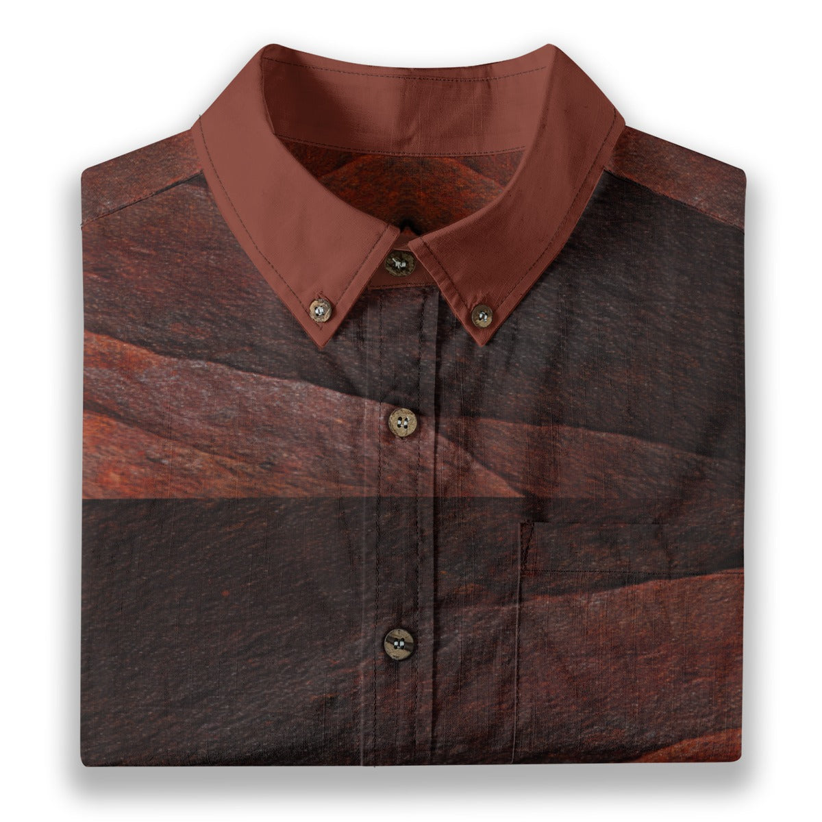 All-Over Print Men's Breathable Cotton Shirt|125GSM