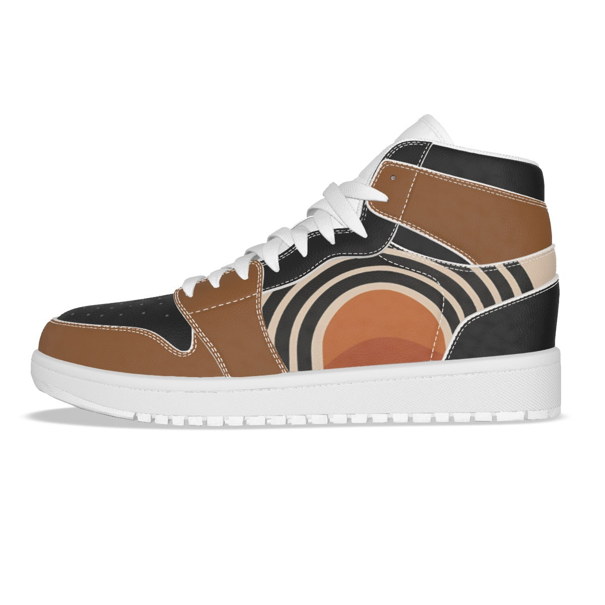 Men's Synthetic Leather Stitching Shoes