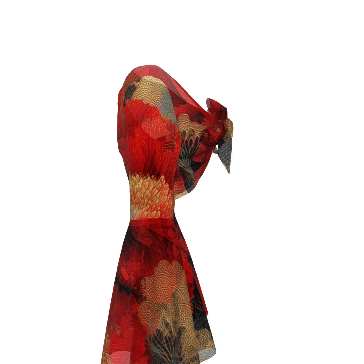 All-Over Print Women's Blouse